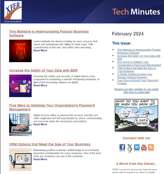 February 2024 Newsletter